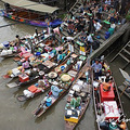 ������ˮ���г�ȫ���ԣ���Amphawa Floating Market��