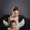 一个完美主义的一家人！带着儿子和老公的全家福！_5