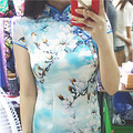 【截团】桑蚕丝旗袍，十年老店手工打造！价低衣美~~_0