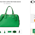 COACH ޢ Mini Nolita Satchel Ůʿб140