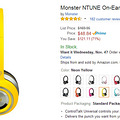 ʷ�ͼۣ�Monster ħ��Ntune ͷ��ʽ���� $48.74��Լ308Ԫ��
