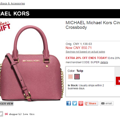MICHAEL Michael Kors Cindy Mini Ůб685Ԫֱй
