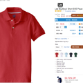 յƷ Lee  SVE Pique ͯPOLO $3.62