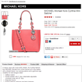 MICHAEL Michael Kors Cynthia ŮƤminiţ