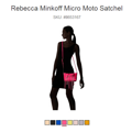 պԻݡREBECCA MINKOFF Micro Moto Ůʿ