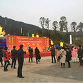 美女直播迎春！忠县烽烟三国大型实景表演，灯会现场好热闹~_5