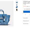 �����պ��Իݡ�COACH ޢ�� Swagger 15 Ůʿб���