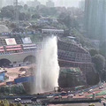 自来水管道被挖爆 陈家坪石桥铺等区域停水