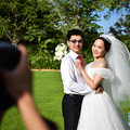 百对战疫情侣，在三亚举行最美集体婚礼_1
