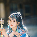 杨超越楼兰少女大片_2