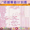 我的婚礼筹备计划