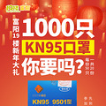 @�����ˣ�1000��KN95��������죡