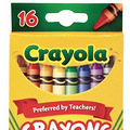 Crayola绘儿乐促销 16色彩色蜡笔 儿童标准蜡笔5