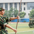 [校园新活力]浙江树人大学军训_3