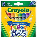 ����[Crayola�����/ǧɫ��]8ɫ�׶���ˮϴ������
