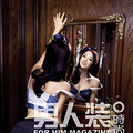 李依晓《男人装》复古性感风韵迷人_3