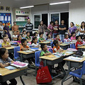 杭州卖鱼桥小学试点iPad课堂教学 引其他班羡慕嫉妒恨（组图）