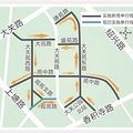 今晚9点起大关小区北片新增7条单行线