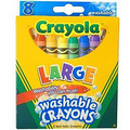 ����Crayola�����/ǧɫ��8ɫ��ˮϴ������52-3