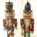 ROOM127 包邮 11特价胡桃夹子木偶兵30CM毕业生日礼物装饰摆件"