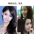 韩国治愈女神才是真美女！上妆素颜一样美_1