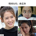 韩国治愈女神才是真美女！上妆素颜一样美_4