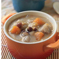 继续板栗美食：栗香南瓜芡实羹