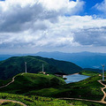 10月7日，登东白山，赏高山草甸、风车飞舞、等风来。捡人中_1