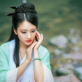 绿竹入幽径，青萝拂行衣。_0