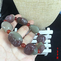 紫绿玛瑙手链【精品 十方手记】_4