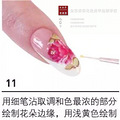 春节的脚步越来越近了，喜爱美甲的达人们想_5