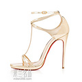 �߸����� Christian Louboutin ��ɫ��Ƥ ���߸�Ь_0