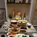 【家的味道】 前面一张是我们在杭州的年夜饭！丰盛伐！