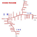 杭州地铁1号线线路图  一张图教你看懂杭州地铁一号线