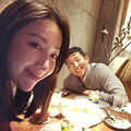 纪念结婚3周年 隋棠和老公吃大餐秀恩爱