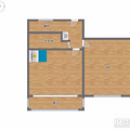 地铁2号线 石灰桥新村 45方2房南_0