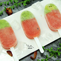 【消暑美食】夏天解暑止渴——自制奇异果西瓜冰棍_0