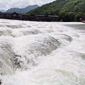 网红旅游地----富阳湖源廊桥龙鳞坝_5