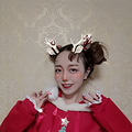 圣诞麋鹿仿妆_0
