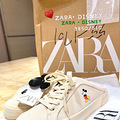 ZARA 吹爆这双zara x disney小白鞋