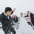 【新娘说】在3年下不了2场雪的杭州，我举办了一场雪地婚礼
