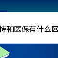 门特和医保有什么区别