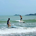 舟山海边吹海风玩水惬意_0