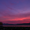 杭州·西湖日落惊艳晚霞（2022年7月12日傍晚）_0