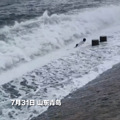 青岛两名游客被海浪卷走，其中一人遗体已找到…海边游玩时看到这_4