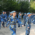 军训开营！杭城少年们在烈日骄阳下燃烧热血青春_1