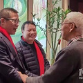 杭州二中110多位离退休教职工回校畅叙旧情，喜迎新春_2