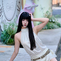 东巢丨街拍178女模_4