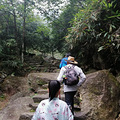 登“天目第一峰”龙王山，还欣赏了黄浦江源头_2