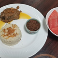 晚餐，咖喱鸡饭